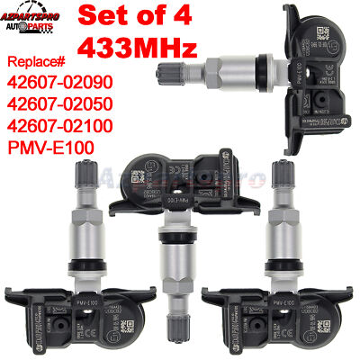 4x TPMS Tire Pressure Sensor 4260702090 For Toyota AVALON CAMRY 4 RUNNER COROLLA