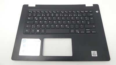 Dell Inspiron 14 3482 Vostro 3480 German Keyboard Palmrest - D2JD8