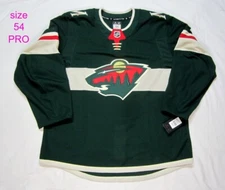 NO TARIFFS - size 54 Minnesota Wild Fanatics Authentic Pro Hockey Jersey FAP MIC
