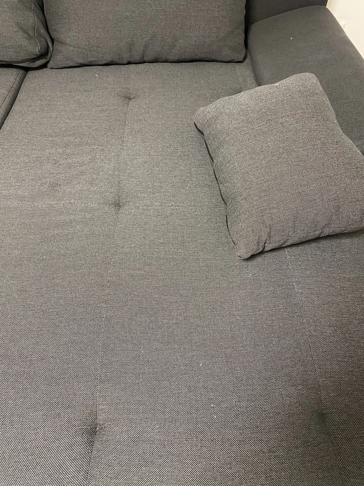 Ecksofa Anthrazit  - Bild 4 von 4