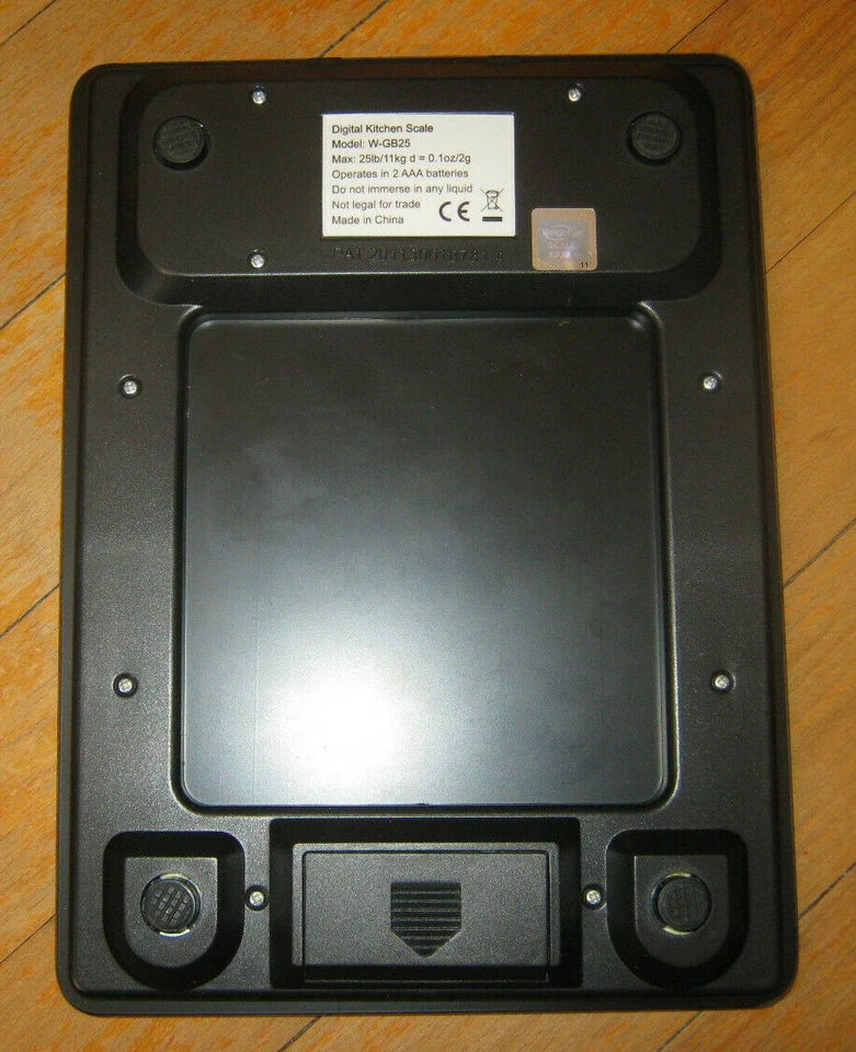 Báscula digital de cocina para correo y alimentos Weighmax GB25, NO FUNCIONA PARA REPUESTOS/REPARACIÓN Foto 2 de 4