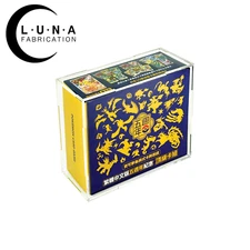 Press Fit Acrylic Display Case for Traditional Chinese 5th Anniversary Gift Box