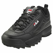 fila disruptor black velour
