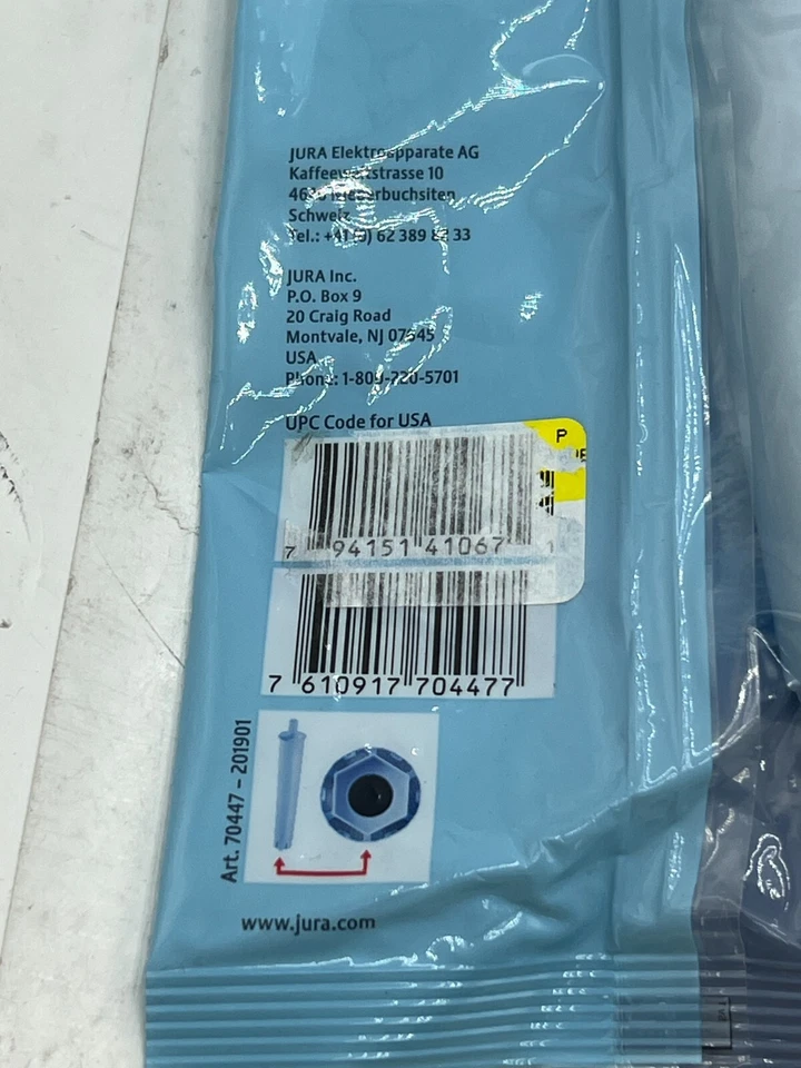 Jura CLEARYL Pro Blue Water Filter, Blue 70447-201901 - Image 2 of 4