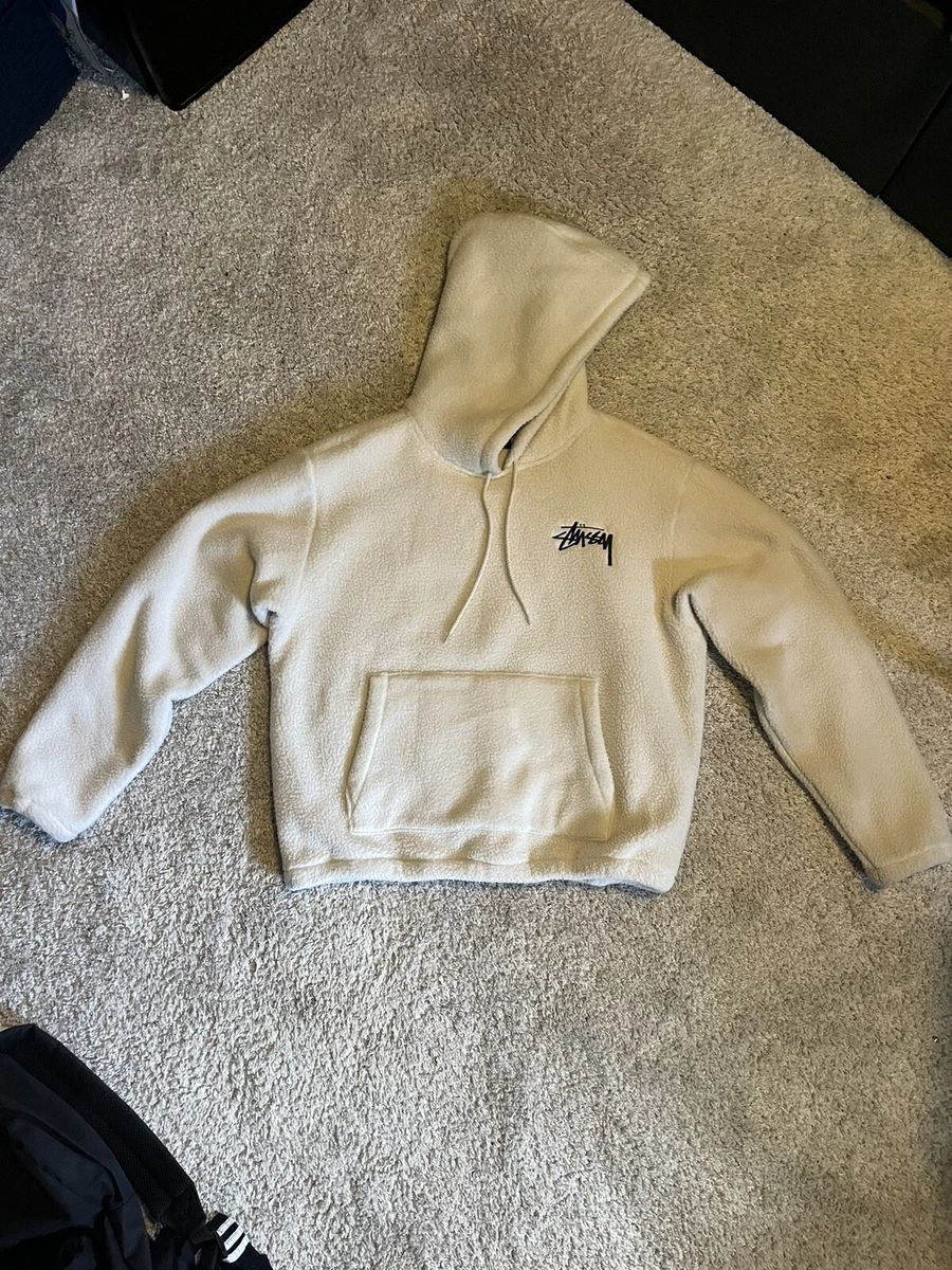 Stussy fleece best sale hoodie
