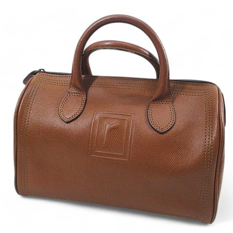 Used Renoma Boston brown leather handbag for women