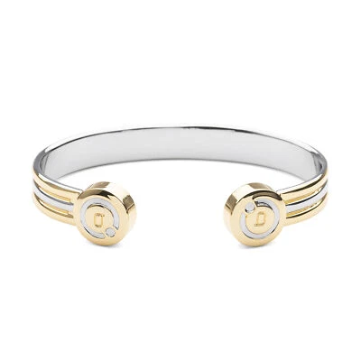 Bioflow Magnetic Therapy Two Tone Duet Bangle - From Bioflow Direct