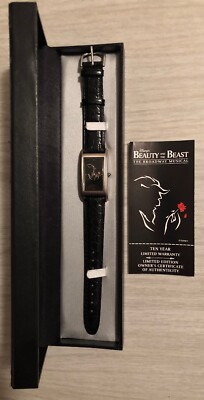 Disney Broadway Musical Beauty And The Beast Limited Edition Watch # 807/2500