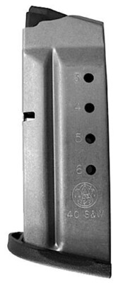 Smith & Wesson 199330000 M&P Shield 40 S&W 6 rd Stainless Finish