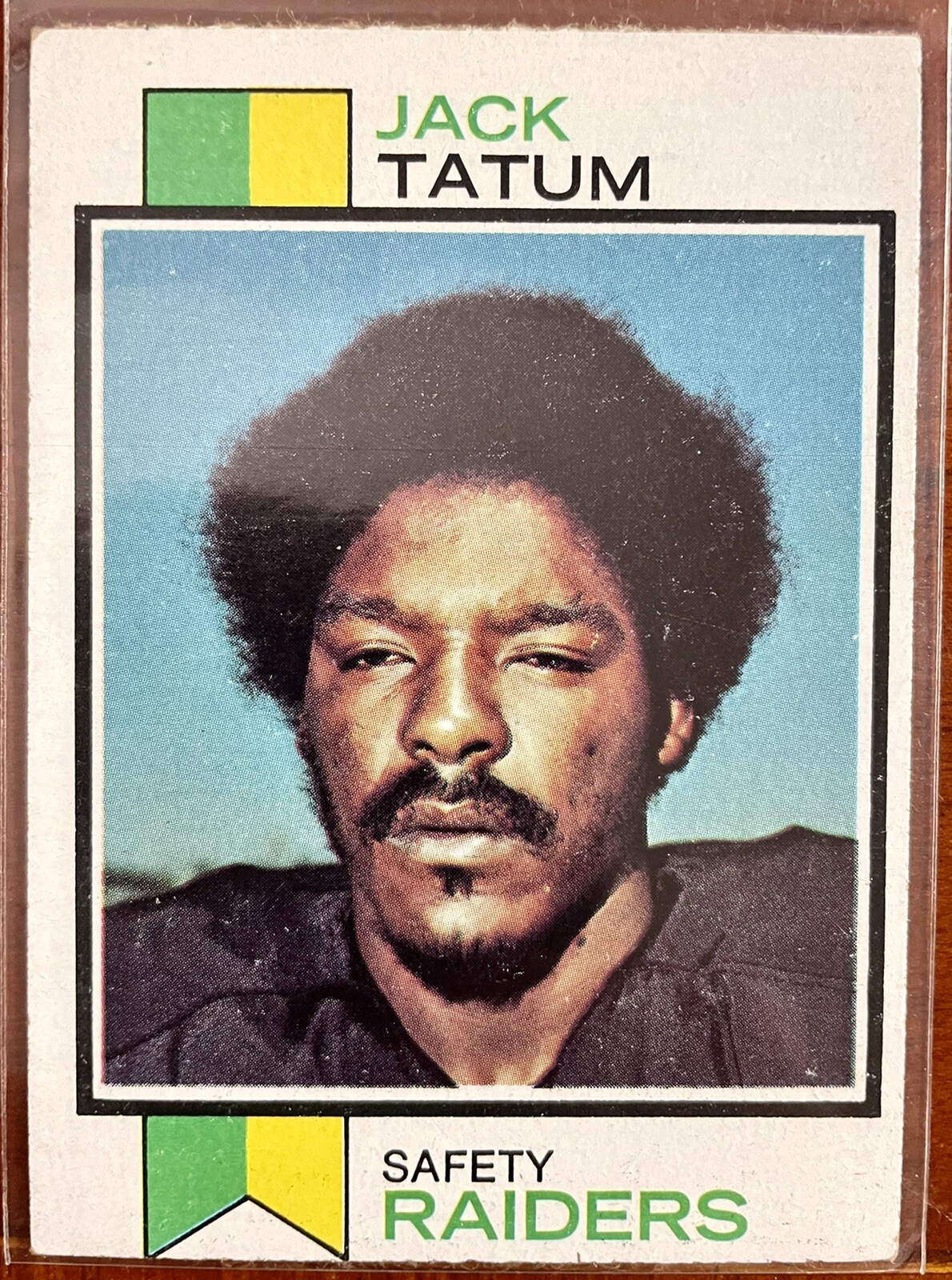Jack Tatum 1973 Topps Football Rookie Card 288 eBay