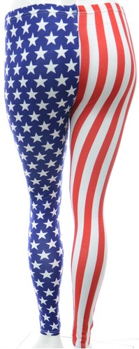 Stampa Fab leggings novità pantaloni elasticizzati ragazza taglia taglie forti - Foto 11 di 12