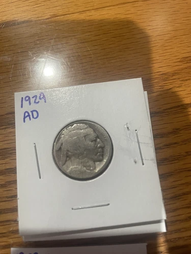 1929 5C Buffalo Nickel