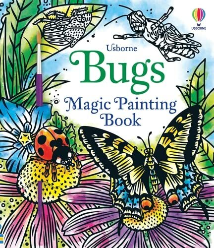 Magic Painting Bugs: 1 (Magic Painting Books),Abigail Wheatley,Andy Tudor