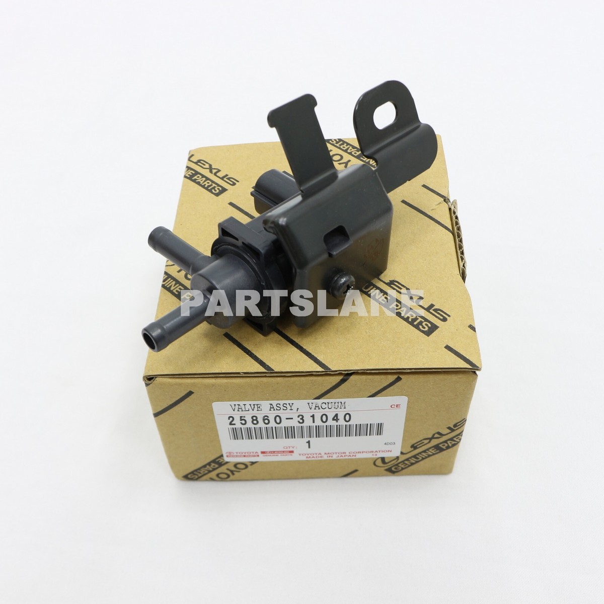 25860-31040 Toyota OEM Genuine VALVE ASSY, VACUUM SWITCHING, NO.1