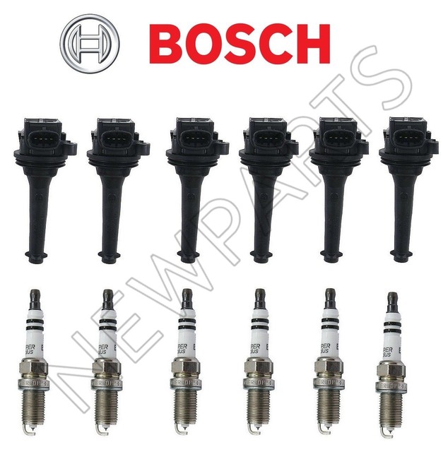 For Volvo XC90 V6 6x Direct Ignition Coils x6 Spark Plugs O.E