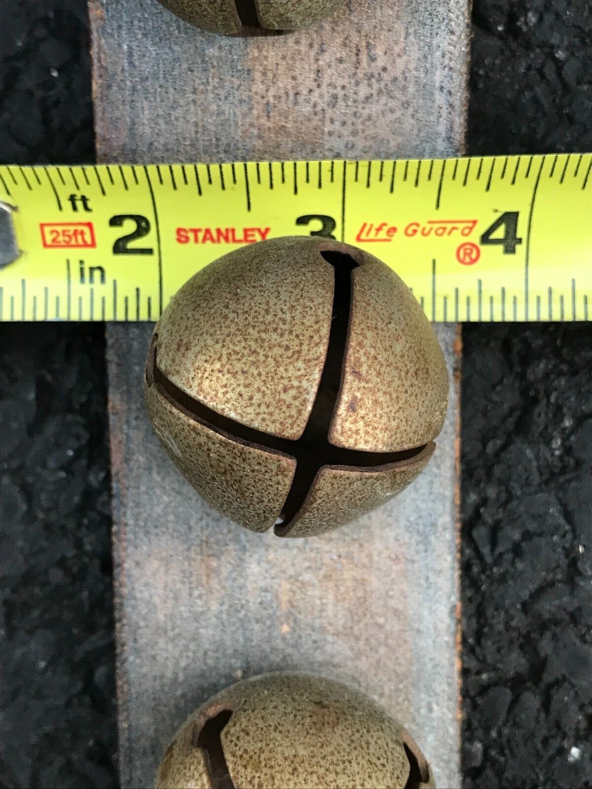 Sleigh bells 31 Vintage 1 ½” BRASS SLEIGH BELLS on 81'' LEATHER belt