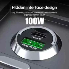 4 USB Port Super Fast Car Charger Adapter for iPhone Samsung Android Cell Phones