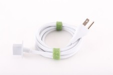 Used White Power Cord for Apple 2012 iMac Angled / slanted Plug