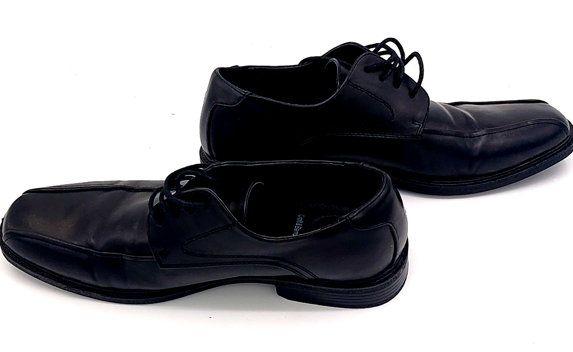 Croft And Barrow Ortholite KOHL'S RN#120713 Black Dress Shoes Mens