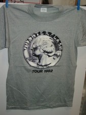 QUARTERFLASH ROCK ROLL VINTAGE 1982 WORLD CONCERT TOUR Shirt NOS Grey SIZE M