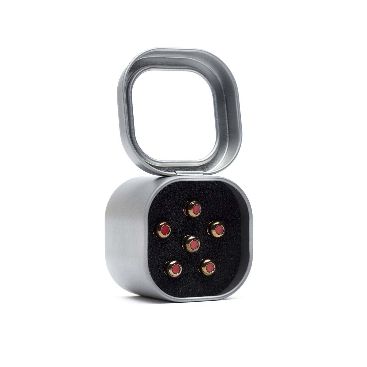 Martin Liquidlピン 6個セット Martin 18APP0006 Luxe Liquidmetal Bridge Pin Set - Gold with Red