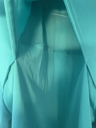 Fishing Shirt Reel Legends Freeline teal Sun Protection netting Vented Large - Picture 9 of 10