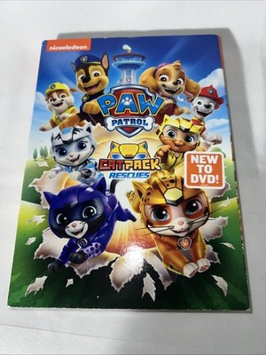Paw Patrol Cat Pack Rescues DVD Nickelodeon Kids TV Show