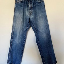 Vintage Dickies Relaxed Fit Straight Leg Blue Wash Denim Jean Size 30