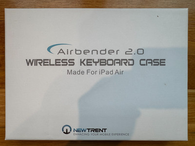 New Trent Airbender 2.0 Wireless Keyboard Case for iPad Air - NEW IN BOX