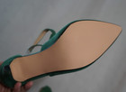 Coleter green suede look high heel pumps for women size 10.5 new nb — photo 5