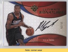 2008-09 Ultimate Collection 15/25 Marreese Speights #UR-MS Auto READ s7f