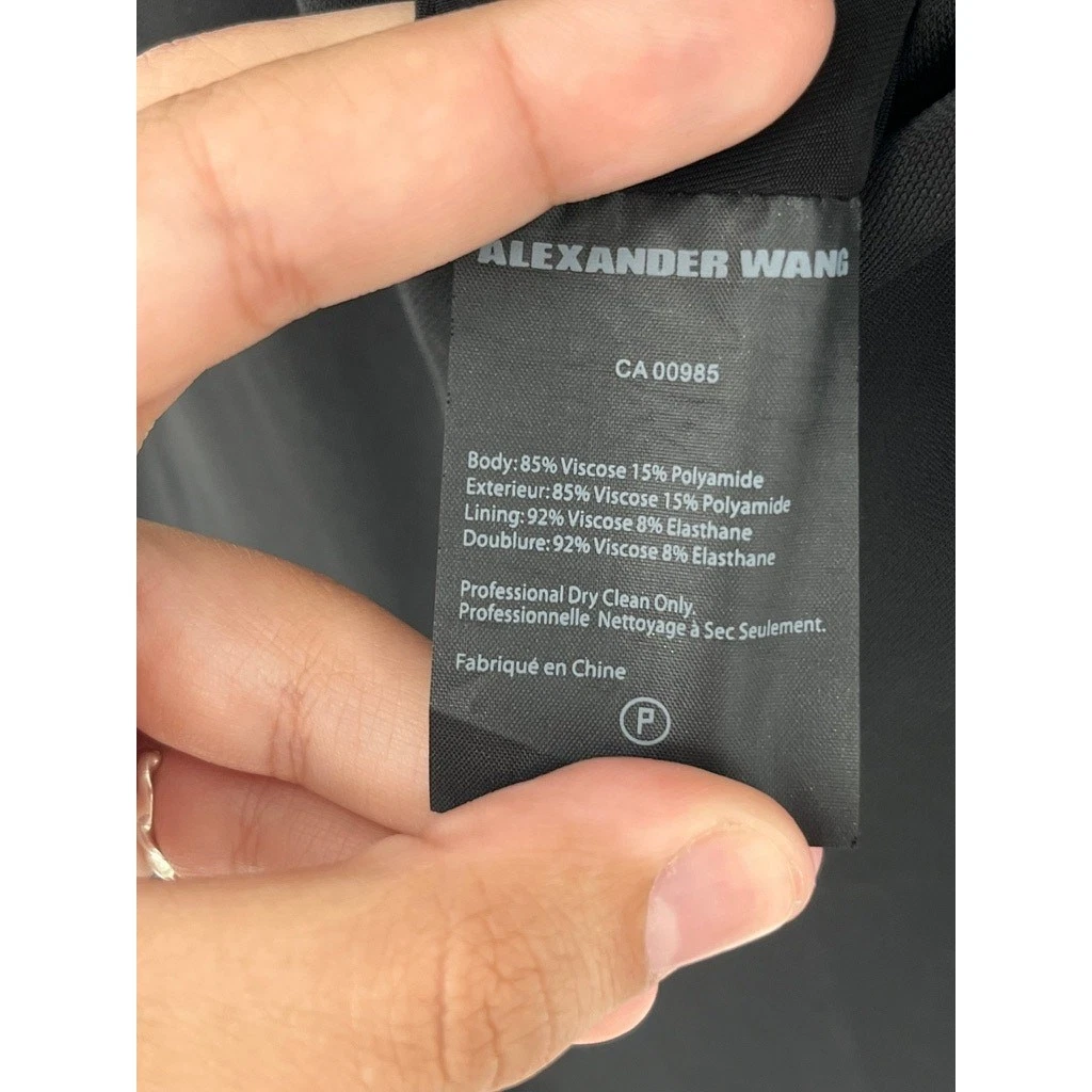 Abito Alexander Wang nero taglia 6