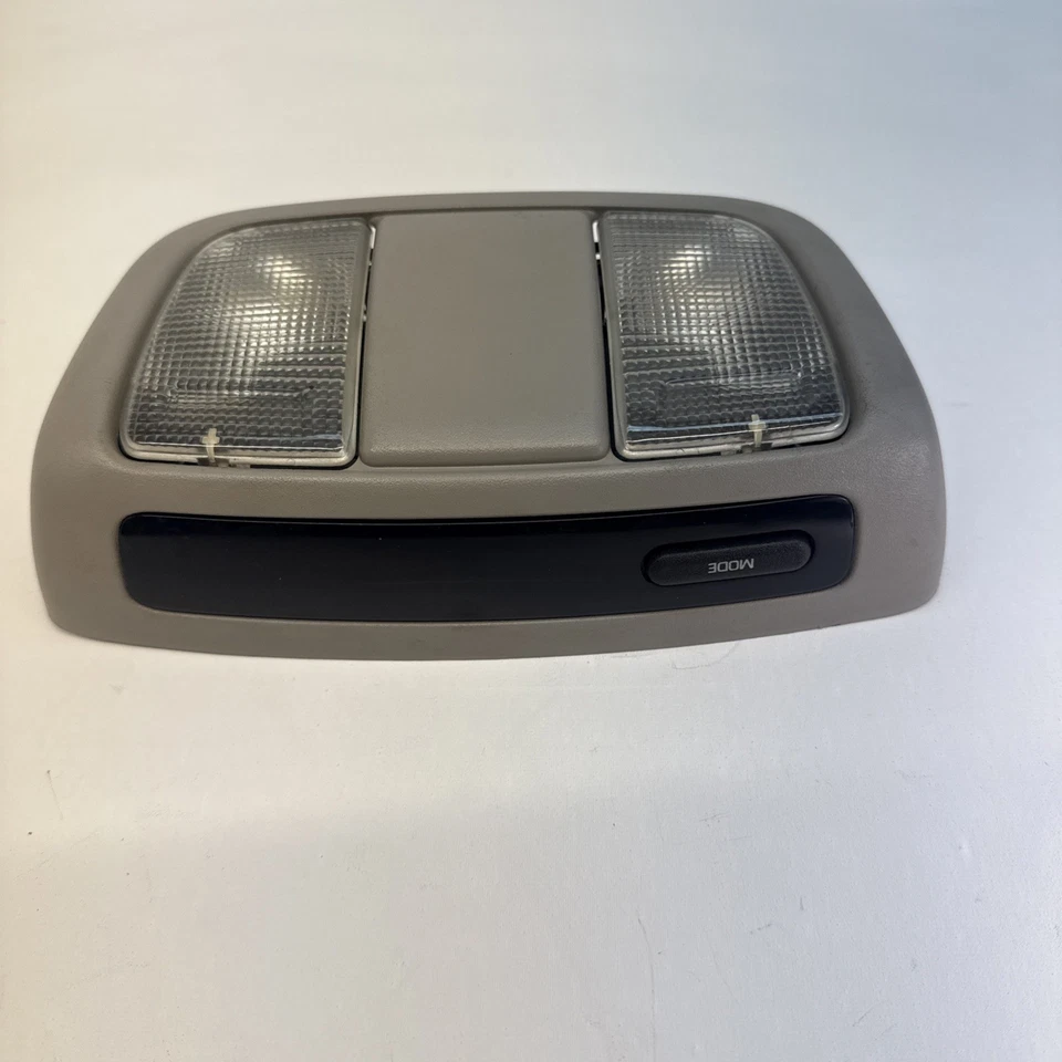 Nissan Xterra Frontier 2002-2004 domo superior luz mapa gris con pantalla OEM Foto 4 de 4