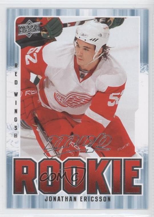 2008-09 Upper Deck MVP Rookie Jonathan Ericsson #331 Rookie RC 0b3