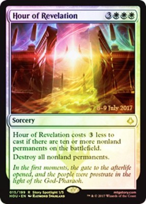 MTG Hour of Revelation (2017) - Foil - Prerelease Promo, Light Play, English Pro