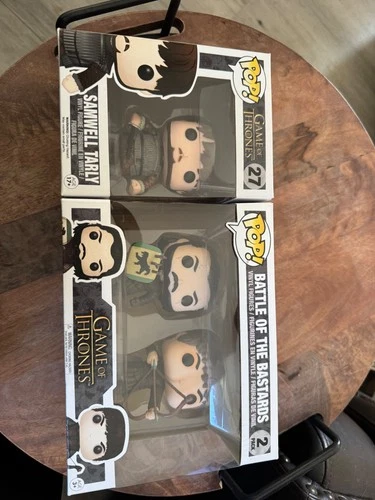 Funko Pop! Game of Thrones Lot – Samwell Tarly #27 + Battle of the Bastards 2-Pa