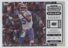 2023 Panini Chronicles Draft Picks Cracked Ice 2/11 Anthony Richardson #4 rf2