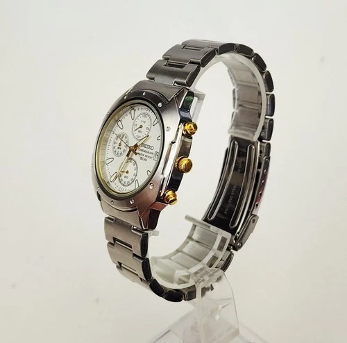 Men's Vintage 1999 CHRONOGRAPH Watch SEIKO V657-9089