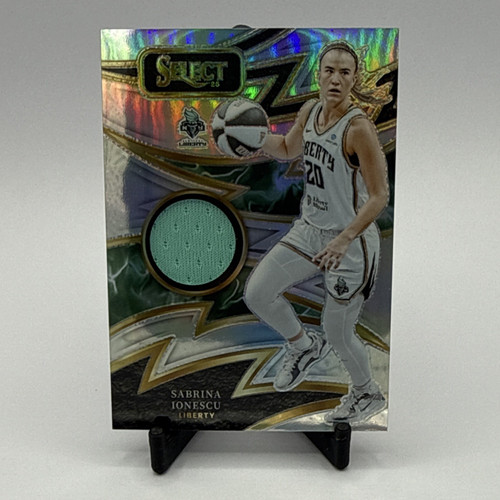 Panini 2025 Select WNBA Sabrina Ionescu Sparks Prizm Patch SP-SI Liberty