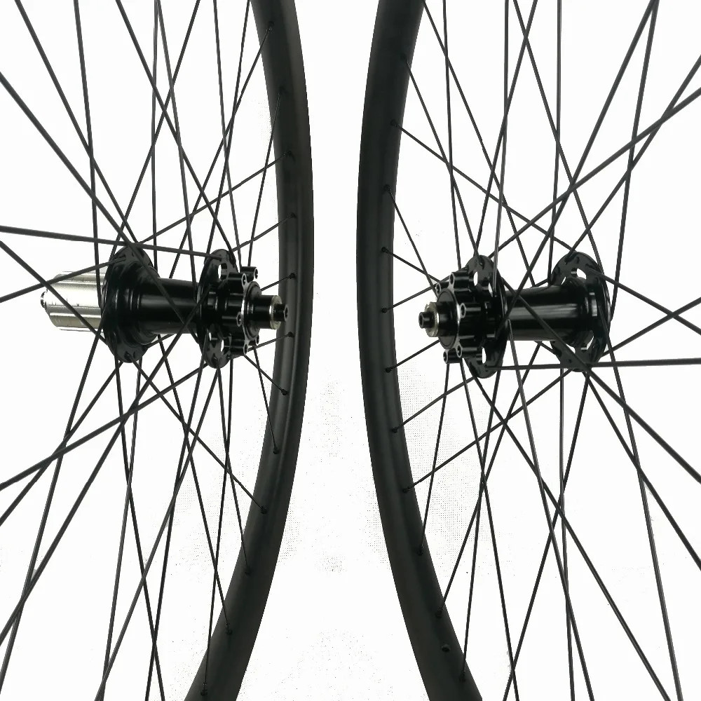 27.5er Carbon XC MTB Wheelset 29er 33x30mm Asymmetric Racing/Trainning Wheels