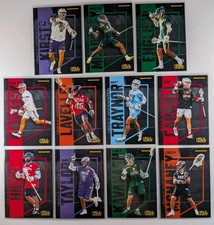 HIGHLY ANTICIPATED 2025 PLL Flagship COMPLETE (11) Card Set Premier Lacrosse RC