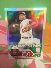 2023 Topps Series 1 - Future Stars Josiah Gray #149 Rainbow Foil