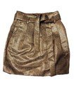 FRNCH PARIS gold skirt- size XS NEW — photo 1