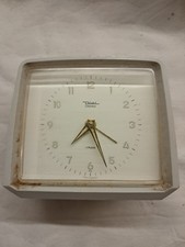 Wecker Tischuhr Uhr - aus den 1950er Jahren - Original - Rockabilli - DIEHL