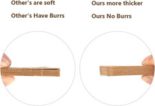 Kraft Paper Gift Tags with String, 100PCS Brown Square Tags, 2.2x2.2 inches B...