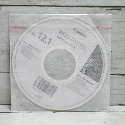 Canon EOS E/F/S Digital Solution Disk 12.5 CD For Windows & Macintosh NEW