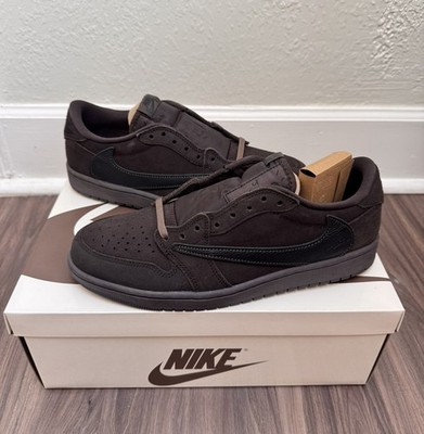 Size 10.5- Travis Scott x Air Jordan 1 Retro OG SP Velvet Brown DM7866 202