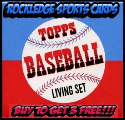 2018 2019 TOPPS LIVING SET SINGLES #1-241 PICK YOUR CARDS (BUY 10 GET 3 FREE*)