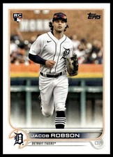 2022 Topps #623 Jacob Robson RC