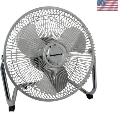 Versatile 9-Inch High-Velocity Indoor Fan - Sleek Design, Powerful Cooling